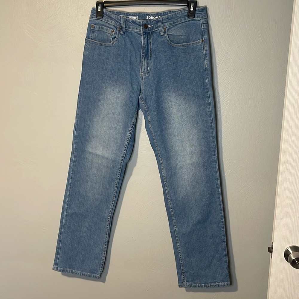 Sonoma relaxed jeans 32x32 women’s no flaws